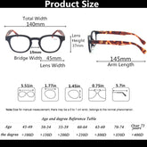 KERECSEN 5 Pack Oval Demi Reading Glasses 141 - kerecsen